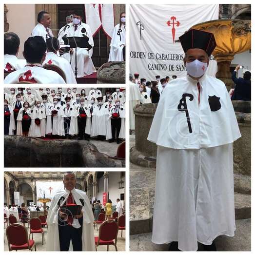 Álvaro Monzón, en un momento del acto de este sábado (Foto TA)